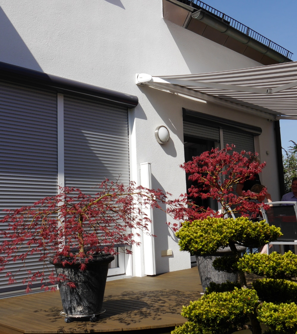 Somfy Referenz smarte Terrasse